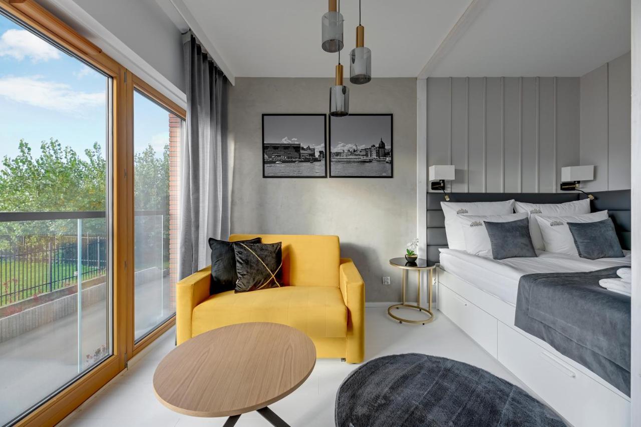 Nadmotlawie Riverside & Gym By Downtown Apartments Gdaňsk Exteriér fotografie
